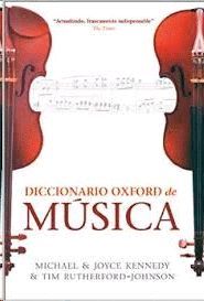 DICCIONARIO OXFORD DE MUSICA