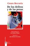 DE LOS DELITOS Y DE LAS PENAS