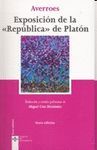 EXPOSICIÓN DE LA REPÚBLICA DE PLATÓN