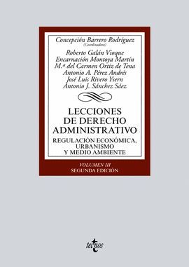 LECCIONES DE DERECHO ADMINISTRATIVO. VOL. III (2 EDICION 2017)