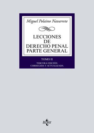 LECCIONES DE DERECHO PENAL - PARTE GENERAL TOMO II