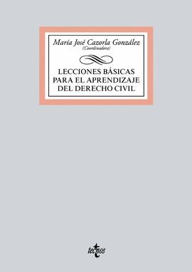 LECCIONES BÁSICAS PARA EL APRENDIZAJE DEL DERECHO CIVIL