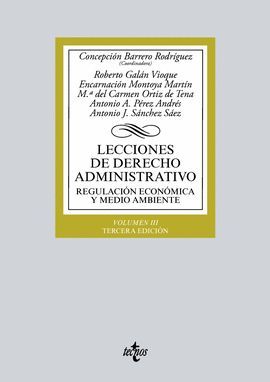 LECCIONES DE DERECHO ADMINISTRATIVO. VOLUMEN III (3 EDICION 2018)