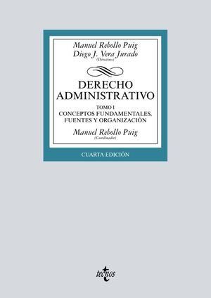 DERECHO ADMINISTRATIVO. TOMO 1 (4 EDICION 2019)