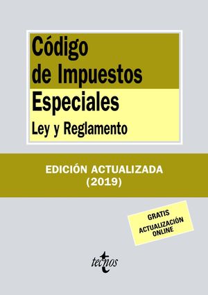 CÓDIGO DE IMPUESTOS ESPECIALES