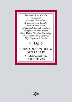 CURSO DE CONTRATO DE TRABAJO Y RELACIONES COLECTIVAS