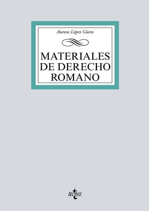 MATERIALES DE DERECHO ROMANO
