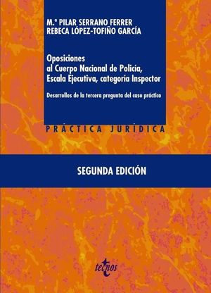 OPOSICIONES AL CUERPO NACIONAL DE POLICÍA, ESCALA EJECUTIVA, CATEGORÍA INSPECTOR