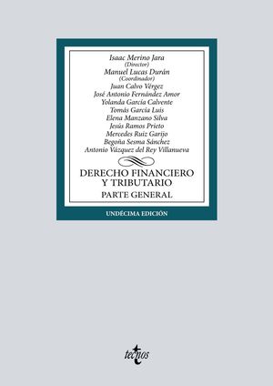 DERECHO FINANCIERO Y TRIBUTARIO. PARTE GENERAL