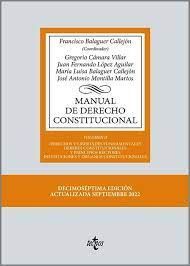 MANUAL DE DERECHO CONSTITUCIONAL (17 EDICION ACTUALIZADA SEPTIEMBRE 2022)
