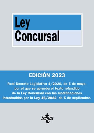 LEY CONCURSAL (3ª EDICION 2023)