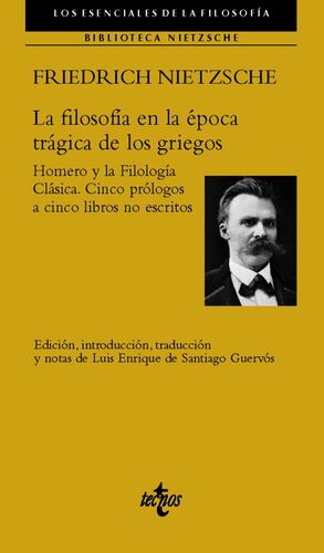 FILOSOFÍA EN LA ÉPOCA TRÁGICA DE LOS GRIEGOS, LA