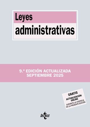 9788413415802LEYES ADMINISTRATIVAS (2025)