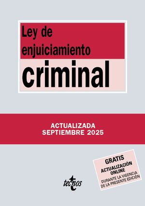 LEY DE ENJUICIAMIENTO CRIMINAL (2025)