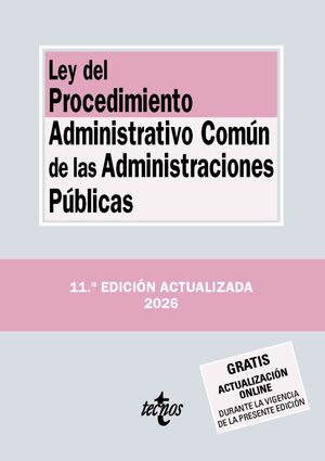 LEY DEL PROCEDIMIENTO ADMINISTRATIVO COMÚN DE LAS ADMINISTRACIONES PÚBLICAS 2026