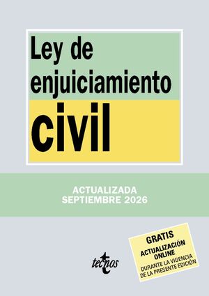 LEY DE ENJUICIAMIENTO CIVIL 2026