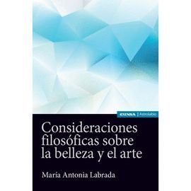 CONSIDERACIONES FILOSÓFICAS SOBRE LA BELLEZA Y EL ARTE