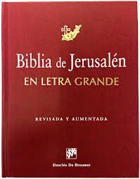 BIBLIA DE JERUSALEN, NUEVA (LETRA GRANDE) REVISADA Y AUMENTADA