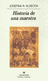 HISTORIA DE UNA MAESTRA