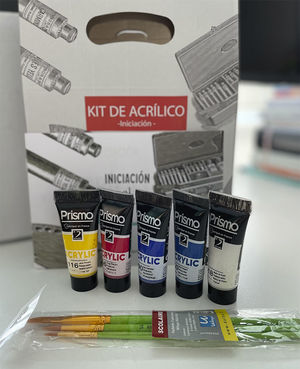 KIT DE ACRÍLICO. INICIACIÓN