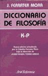 DICCIONARIO DE FILOSOFIA (K-P) VOL.III