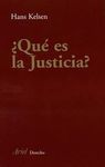 QUÉ ES JUSTICIA?