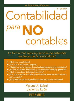 CONTABILIDAD PARA NO CONTABLES (5 EDICION 2019)
