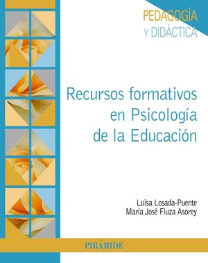 RECURSOS FORMATIVOS EN PSICOLOGÍA DE LA EDUCACIÓN