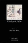 CRONICAS DE INDIAS, ANTOLOGIA