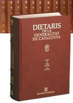 DIETARIS DE LA GENERALITAT DE CATALUNYA ( OBRA COMPLETA 10 VOLS. )