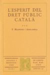 ESPERIT DEL DRET PÚBLIC CATALÀ, L'