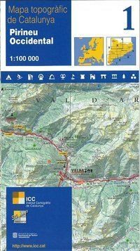 PIRINEU OCCIDENTAL 1:100.000 -ICC