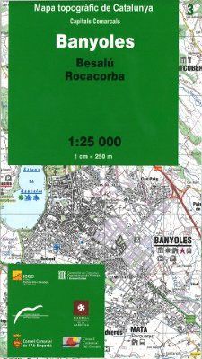 BANYOLES – 03 (BESALÚ, ROCACORBA) 1:25.000