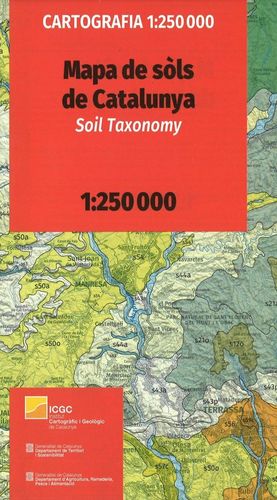 MAPA DE SÒLS DE CATALUNYA. SOIL TAXONOMY