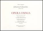 OPERA OMNIA. JOHANNIS CABANILLES (1644-1712). VOLUM X