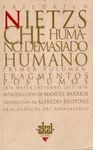 HUMANO, DEMASIADO HUMANO  (PACK 2 VOLUMS)