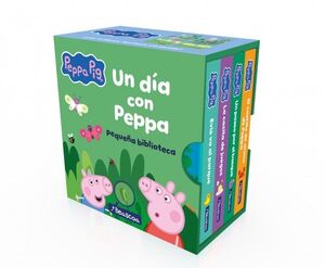DÍA CON PEPPA, UN. PEQUEÑA BIBLIOTECA (PACK)