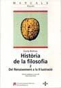 HISTÒRIA DE LA FILOSOFIA 2 - DEL RENAIXEMENT A LA IL.LUSTRACIO