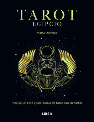 TAROT EGIPCIO. LIBRO + BARAJA TAROT 78 CARTAS
