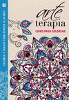 ARTE TERAPIA - LIBRO PARA COLOREAR (AZUL)