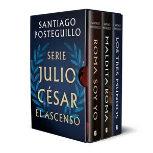 SERIE JULIO CÉSAR (EDICIÓN ESTUCHE CON: ROMA SOY YO - MALDITA ROMA - LOS TRES MUNDOS