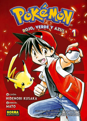 POKEMON 01. ROJO, VERDE Y AZUL 1 (N/E)