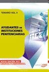 AYUDANTES DE INSTITUCIONES PENITENCIARIAS. TEMARIO  VOL. II.