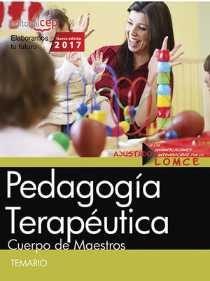 CUERPO DE MAESTROS - TEMARIO 1 - PEDAGOGÍA TERAPÉUTICA