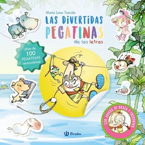 DIVERTIDAS PEGATINAS DE LAS LETRAS, LAS