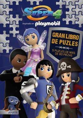 GRAN LIBRO DE PUZLES (5 PUZLES DE MAS DE 80 PIEZAS)