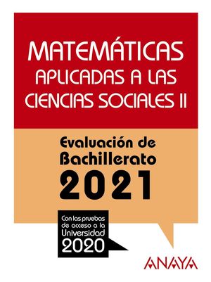 MATEMÁTICAS APLICADAS A LAS CIENCIAS SOCIALES II.