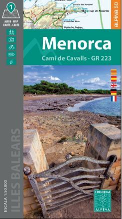MENORCA - CAMÍ DE CAVALLS GR 223 (MAPA 1:50.000 + CARPETA DESPLEGABLE)