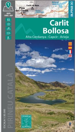 CARLIT- BOLLOSA (MAPA 1:30.000 + CARPETA DESPLEGABLE)