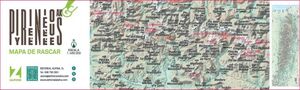 PIRINEUS - MAPA DE RASCAR (E:1:450.000 - FORMAT: 98 X 33,5)